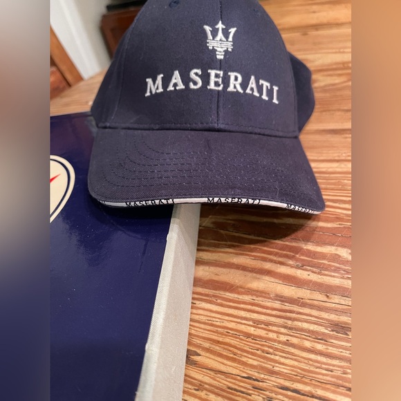 Maserati: A Complete History From 1926 To The Present: 
BOOK & Maserati Blue Cap - Picture 2 of 6